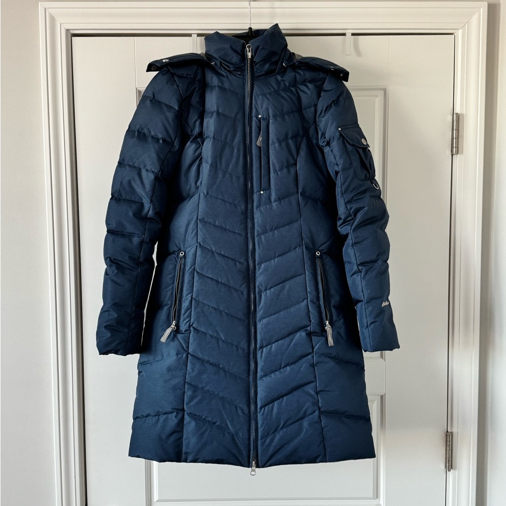 Eddie Bauer Women's Navy Blue Puffer Jacket